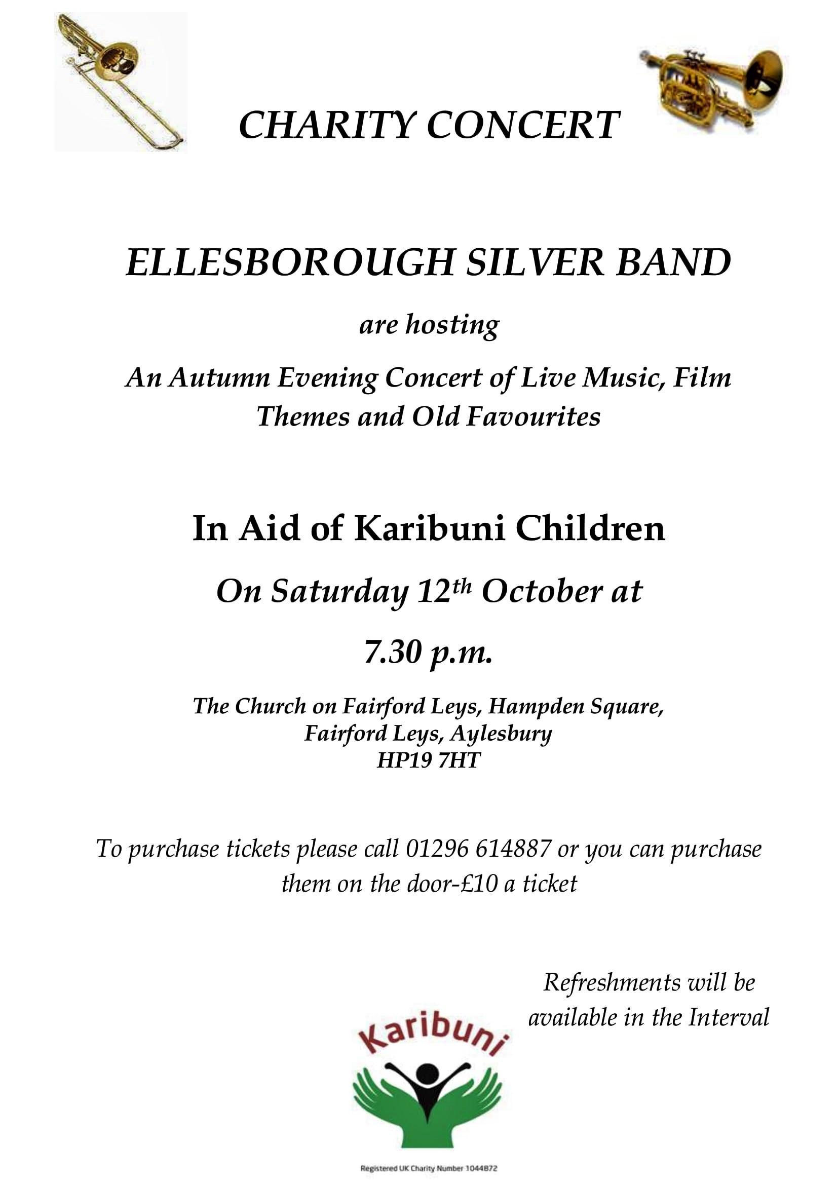 Ellesborough Silver Band Poster 2019