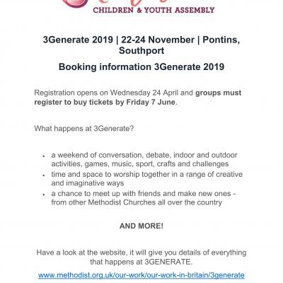 Image: 3Generate 2019 and Youth Assembly