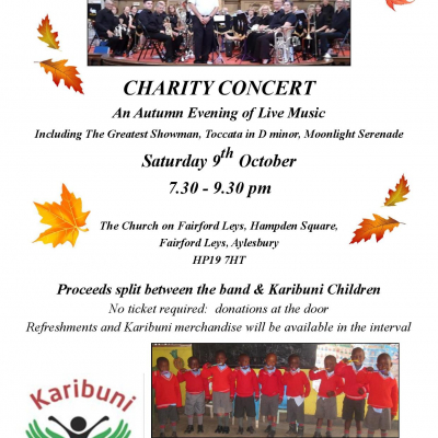 Karibuni Concert poster 2021